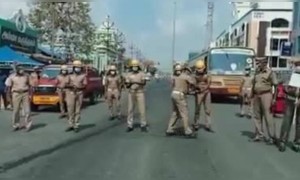 കൊറോണ; തമിഴ് നാട് പൊലീസിൻറെ ഡാൻസ് !