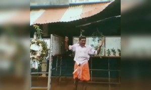 എനിക്ക് ഇതൊന്നും കാണാൻ വയ്യ, പാവം മദ്യപാനി !