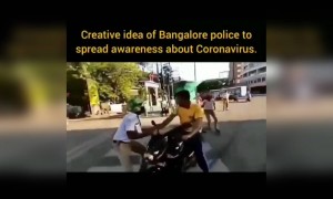 കൊറോണ; ബാംഗ്ലൂർ പോലീസ്