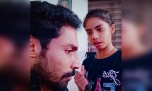 പക്രുച്ചേട്ടനും മകളും !