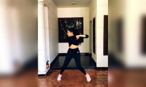 നടി അഹാനയുടെ കിടിലൻ ഡാൻസ്