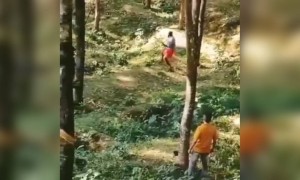 ഞാൻ പിടി തരില്ല പൊലീസുകാരെ, ഒരു പഴയ വീഡിയോ !