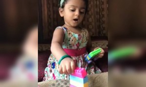 കൊച്ച് മിടുക്കി തകർത്തു