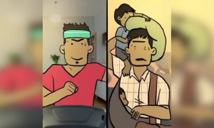 രണ്ട് ജീവിതങ്ങൾ, കൊറോണ !