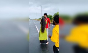 ചെക്കൻ പേടിച്ച് പോയി